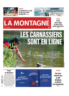 Cover of La Montagne (Vichy)