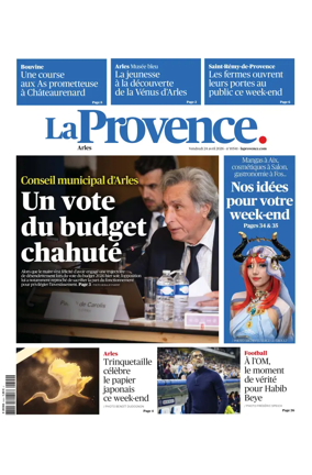 Cover of La Provence Arles