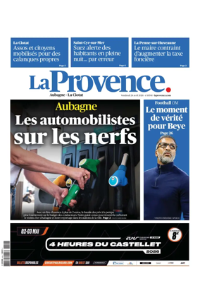 Cover of La Provence Aubagne-La Ciotat