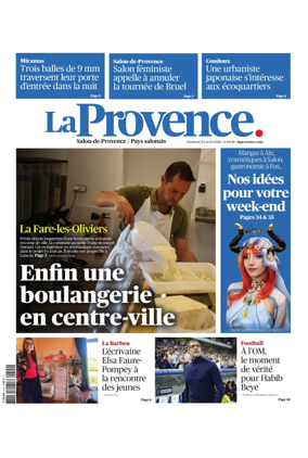 Cover of La Provence Salon-de-Provence / Pays salonais