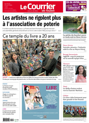 Cover of Le Courrier de l’Ouest (Deux-Sevres)
