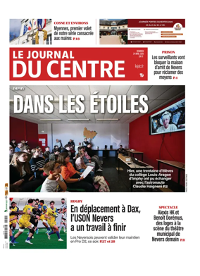 Cover of Le Journal du Centre