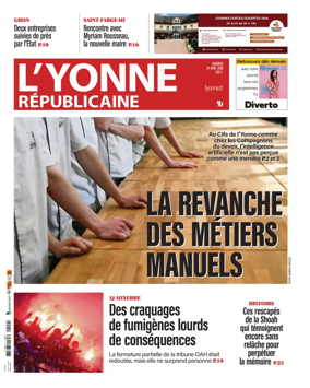 Cover of L'Yonne Republicaine