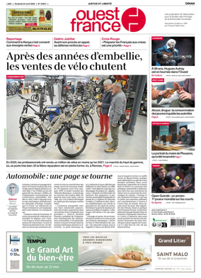 Cover of Ouest France (Dinan)