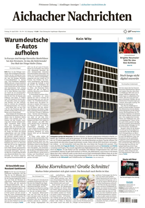 Cover of Aichacher Nachrichten