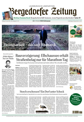 Cover of Bergedorfer Zeitung