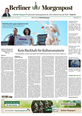 Cover of Berliner Morgenpost