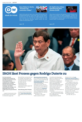 Cover of Deutsche Welle (German edition)