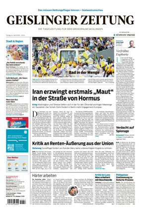 Cover of Geislinger Zeitung