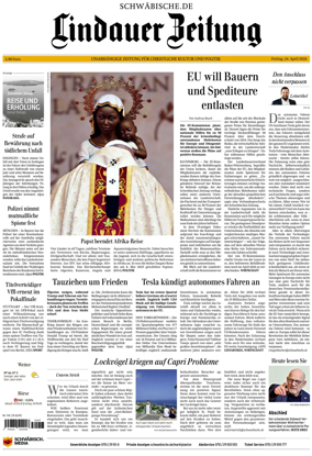 Cover of Lindauer Zeitung
