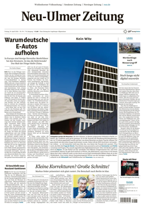 Cover of Neu-Ulmer Zeitung