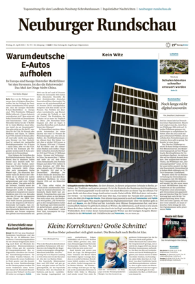 Cover of Neuburger Rundschau