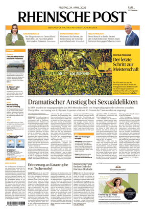 Cover of Rheinische Post Krefeld Kempen