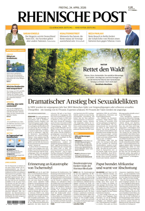 Cover of Rheinische Post - Monchengladbach and Korschenbroich