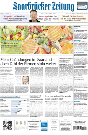 Cover of Saarbruecker Zeitung