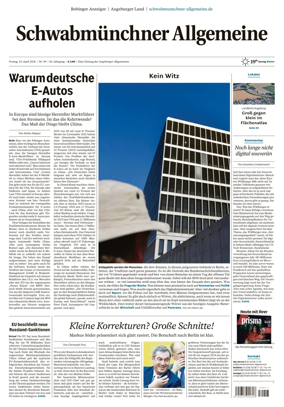 Cover of Schwabmunchner Allgemeine