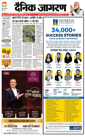 Cover of Dainik Jagran - Haridwar