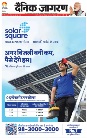 Cover of Dainik Jagran - Kanpur