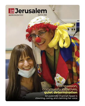 Cover of The Jerusalem Post In Jerusalem