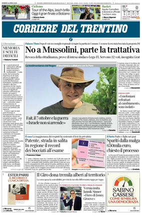 Cover of Corriere del Trentino