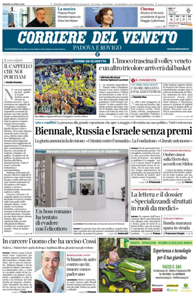 Cover of Corriere del Veneto (Padova e Rovigo)