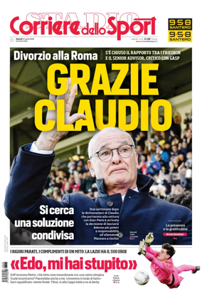 Cover of Corriere dello Sport (Roma)