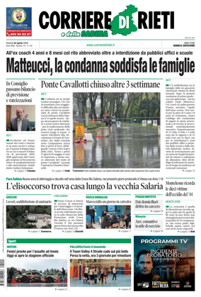 Cover of Corriere di Rieti