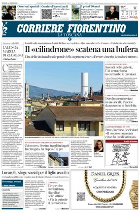 Cover of Corriere Fiorentino