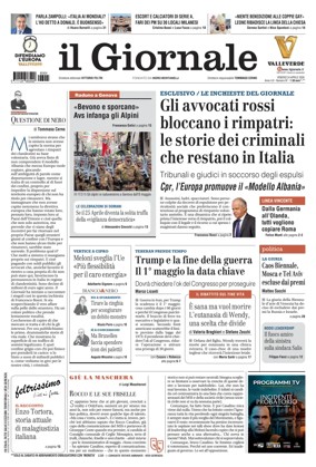 Cover of Il Giornale (Italy)