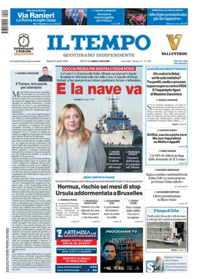 Cover of Il Tempo (Nazionale)