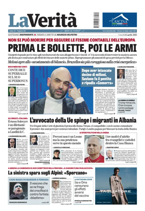 Cover of La Verita (Italia)