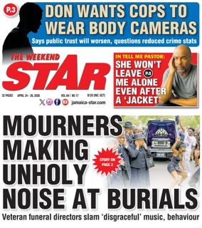 Cover of The Star (Jamaica)