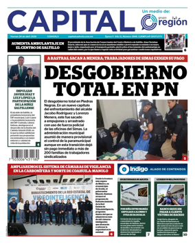 Cover of Capital Coahuila