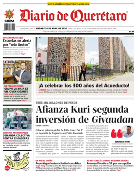 Cover of Diario de Queretaro