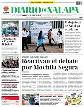 Cover of Diario de Xalapa