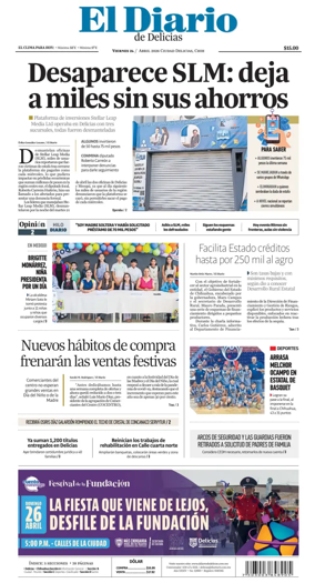 Cover of El Diario de Delicias