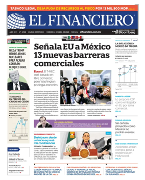 Cover of El Financiero