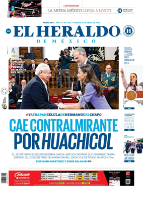 Cover of El Heraldo de Mexico