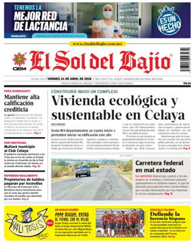 Cover of El Sol de Bajio