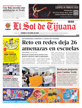 Cover of El Sol de Tijuana