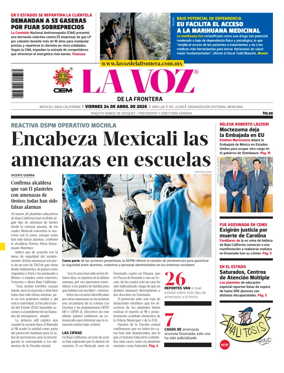 Cover of La Voz de la Frontera