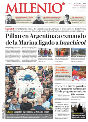 Cover of Milenio Edo de Mexico