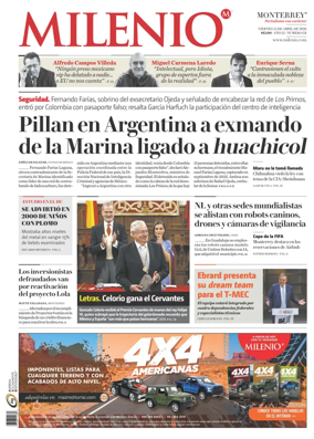 Cover of Milenio Monterrey
