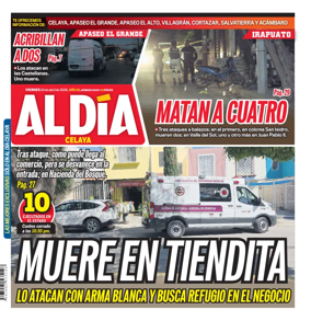 Cover of Periodico Al Dia (Celaya)