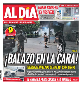 Cover of Periodico Al Dia (Leon)