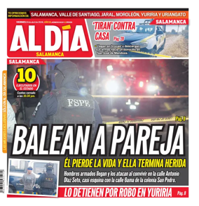 Cover of Periodico Al Dia (Salamanca)