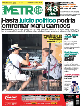 Cover of Publimetro Merida