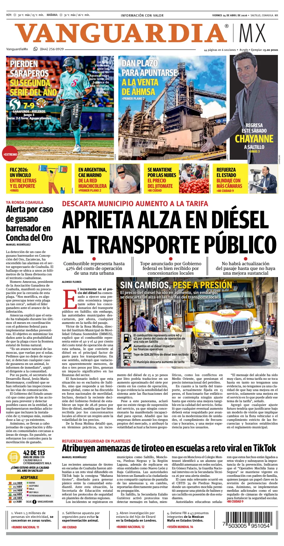 Cover of Vanguardia