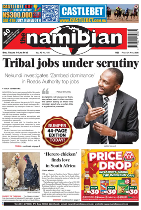 Cover of The Namibian
