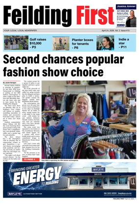 Cover of Feilding First